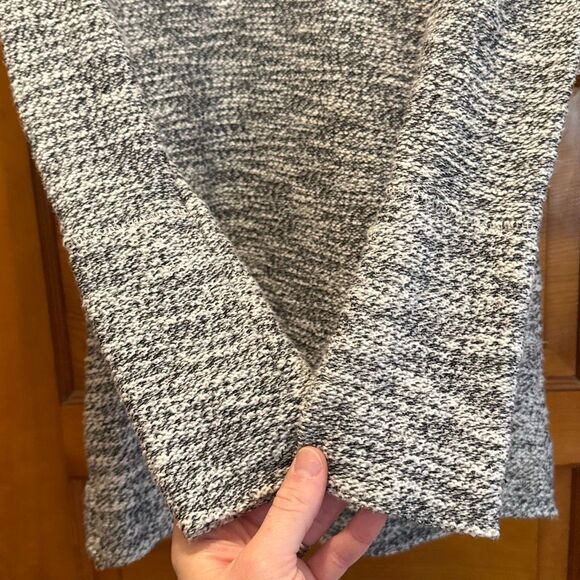 Merona Cowl Neck Black White Boucle Sweater Women’s US Small - Picture 2 of 8